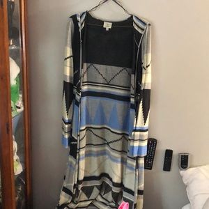 Long Cardigan with hood